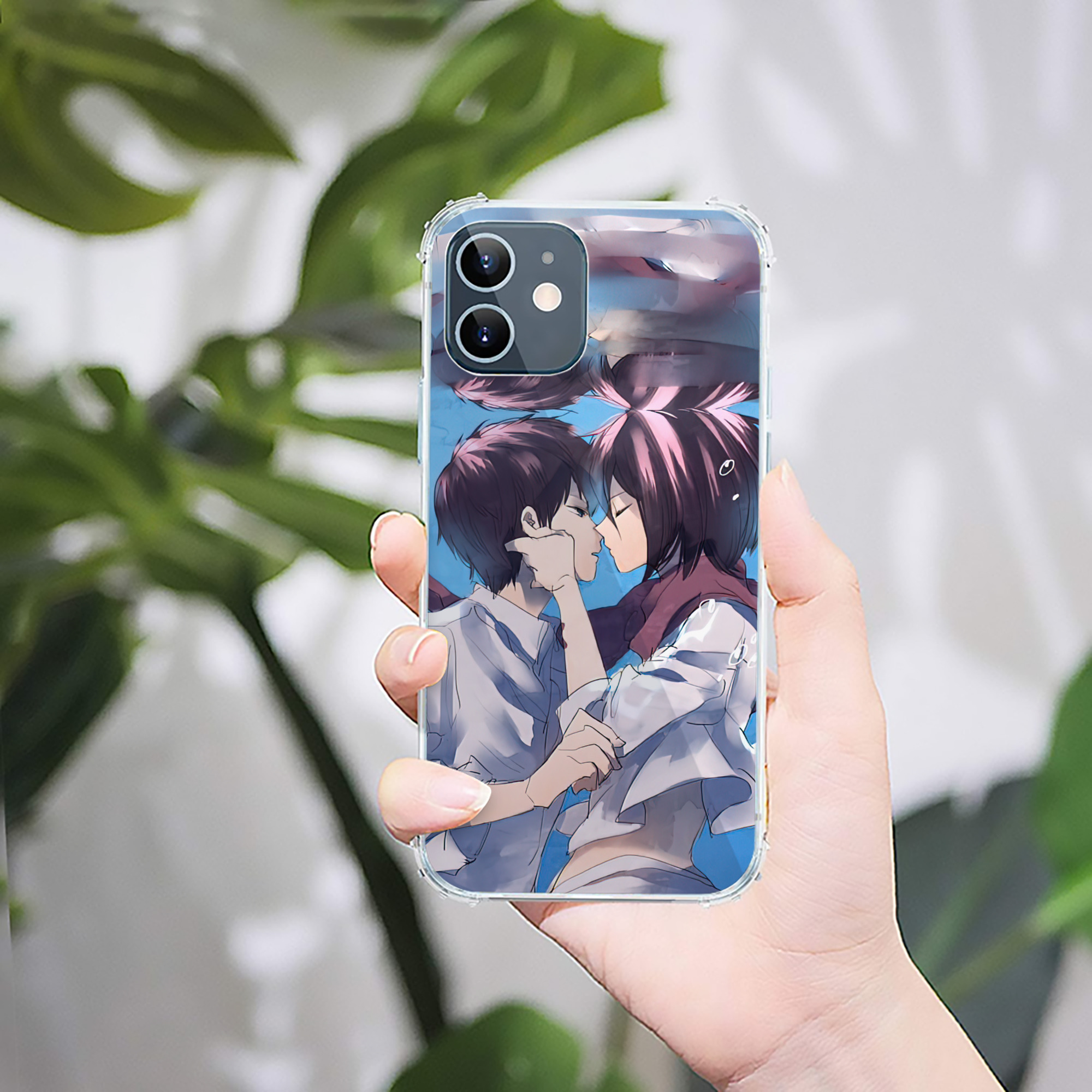 （画像用） 進撃の巨人 Attack on Titan 【iPhone 12シリーズ対応】透明スマホケース（クリアソフトケース）